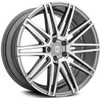 20x10.5 Curva Concepts C48 Gunmetal Machined (CUSTOM)