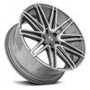 20x10.5 Curva Concepts C48 Gunmetal Machined (CUSTOM)
