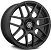 19x9.5 Curva Concepts C7 Matte Black 5x120 40mm