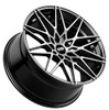 18x8.5 VMR V801 Mercury Black Metallic (Flow Formed) 35mm (CUSTOM 2-3 weeks)