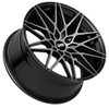18x9.5 VMR V801 Titanium Black  (Flow Formed) 45mm (CUSTOM)