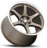 18x9.5 ESR AP6 Matte Bronze w/ Machined Lip (Flow Form) 5x4.5/114.3 35mm