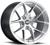19x8.5 ESR RF2 Hyper Silver (Rotary Forged) 5x120 30mm (CUSTOM)
