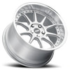 18x8.5 ESR CS12 Hyper Silver 5x100 30mm