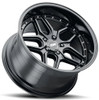 18x9.5 ESR CS15 Gloss Black 5x100 22mm