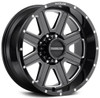 18x9 Raceline 940M Hostage Gloss Black w/ Milled Accents 6x135 12mm