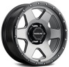 (Clearance - No Returns) 17x8 Raceline 946G Boost Gunmetal (CUV)  5x5/127 35mm