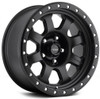 (Clearance - No Returns) 17x9 Raceline 929B Street Lock Avenger Matte Black 8x6.5/165 -12mm