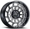 20x9 Raceline 955M Wrap Gloss Black Machined 8x180 18mm