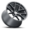 19x9.5 ESR RF2 Matte Black (Rotary Forged) 5x4.5/114.3 35mm