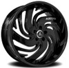 24x10 Artis Fillmore Glossy Black 5x115 20mm