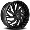 24x9 Artis Decatur Glossy Black 5x115 15mm