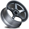 18x9.5 AVID.1 AV-28 Gunmetal 5x4.5/114.3 35mm