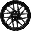 20x9 Built Off-Road BTO-3 Gloss Black Milled 8x6.5/165 0mm