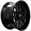 20x9 Built Off-Road BTO-3 Gloss Black Milled 8x6.5/165 0mm