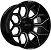 22x10 Built Off-Road BTO-4 Gloss Black Milled 6x135 6x5.5/139.7 -19mm