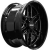 20x9 Built Off-Road BTO-5 Gloss Black Milled 6x135 6x5.5/139.7 0mm