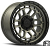 17x9 Reika R35 Rambler Bronze w/ Black Ring (Flow Formed) 6x5.5/139.7 -12mm