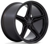 (Clearance - No Returns) 19x9.5 Foose CF8 Matte Black F175 5x120 17mm