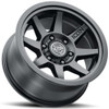 17x8.5 ICON Rebound SLX Satin Black 6x5.5/139.7 25mm