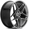 19x9.5 HRE FlowForm FF11 Liquid Metal 5x112 45mm