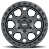 17x9 MVX Off-Road VX62 Matte Black 6x5.5/139.7 -12mm