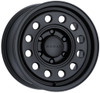 (Clearance - No Returns) 16x8 Nomad Off-Road 501 Convoy Satin Black (Flow Form) 6x4.5//114.3 -10mm