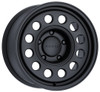 (Clearance - No Returns) 17x7.5 Nomad Off-Road 501 Convoy Satin Black (Flow Form) 5x160 50mm