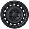 (Clearance - No Returns) 17x8.5 Nomad Off-Road 502 Arvo Satin Black (Flow Form) 6x135 0mm