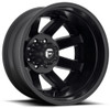 20x8.25 Fuel Off-Road Maverick Satin Black Dually Rear Outer D436 8X6.5/165 -215MM 121.5 C.B.