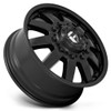 20x8.25 Fuel Off-Road Maverick Satin Black Dually Rear Outer D436 10x225 -202MM 170.1 C.B.