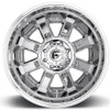 20x8.25 Fuel Off-Road Maverick Chrome Dually Rear Outer D536 8X6.5/165 -240MM 121.5 C.B.