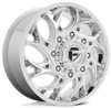 20x8.25 Fuel Off-Road Runner Chrome Dually Front D740 8X210 105MM 154.3 C.B.