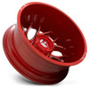 (Clearance - No Returns) 22x8.25 Fuel Off-Road Runner Candy Red Milled Dually Rear Outer D742 8X200 -202MM 142.0 C.B.