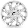 (Clearance - No Returns) 22x8.25 Fuel Off-Road Runner Chrome Dually Front D740 8X6.5/165 105MM 121.5 C.B.