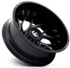 (Clearance - No Returns) 20x8.25 Fuel Off-Road Runner Gloss Black Milled Dually Rear Outer D741 8X210 -246MM 154.3 C.B.