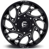 22x8.25 Fuel Off-Road Runner Gloss Black Milled Dually Front D741 8X210 105MM 154.3 C.B.
