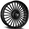 22x10.5 AZAD AZ25 Gloss Black 5x112 5x120 35mm