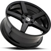 20x10 Modern Luxury ML1 Gloss Black 5x4.5/114.3 45mm