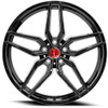 20x8.5 Modern Luxury ML5 Gloss Black 5x4.5/114.3 38mm