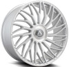 20x10.5 AZAD AZ717 Brushed Silver 5x4.25/108 5x4.5/114.3 42mm