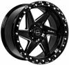 20x10 Lexani Off-Road Karma-6 Gloss Black Milled 5x5/127 5x5.5/139.7 -18mm