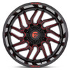 20x9 Fuel Off-Road Hurricane Gloss Black Milled w/ Red Tint D808 6x5.5/139.7 20mm