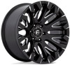 18x9 Fuel Off-Road Quake Gloss Black Milled D828 6x5.5/139.7 1mm