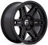 17X9 Fuel Off-Road Slayer Matte Black D836 5x5/127 -38mm