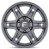 (Clearance - No Returns) 20X9 Fuel Off-Road Slayer Matte Gunmetal D838 6x4.5/114.3 1mm