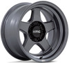 (Clearance - No Returns) 17x9 KMC KM728 Matte Anthracite 5x5/127 -38mm