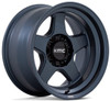 (Clearance - No Returns) 17x8.5 KMC KM728 Metallic Blue 6x135 -10mm