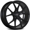 18x8 Marquee M1003 Satin Black 5x4.25/108 35mm