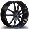 22x8 Marquee M3197 Gloss Black  5x4.5/114.3 35mm